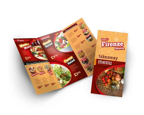 Menu Card Printing